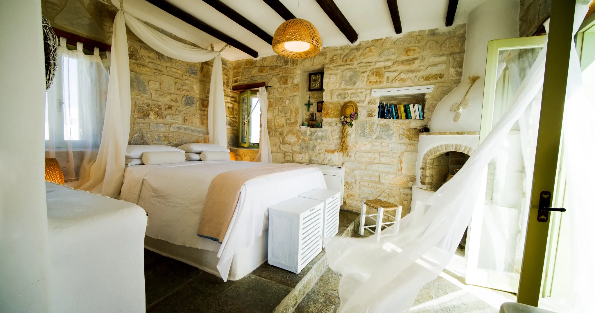 Lithos Private Estate master bedroom wide