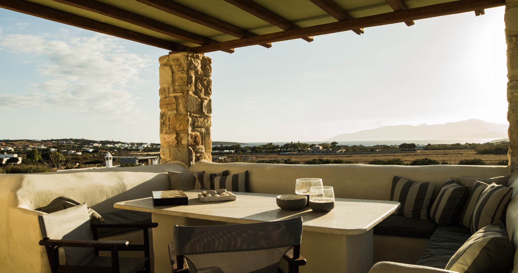 Lithos Private Estate upper terrace second angle