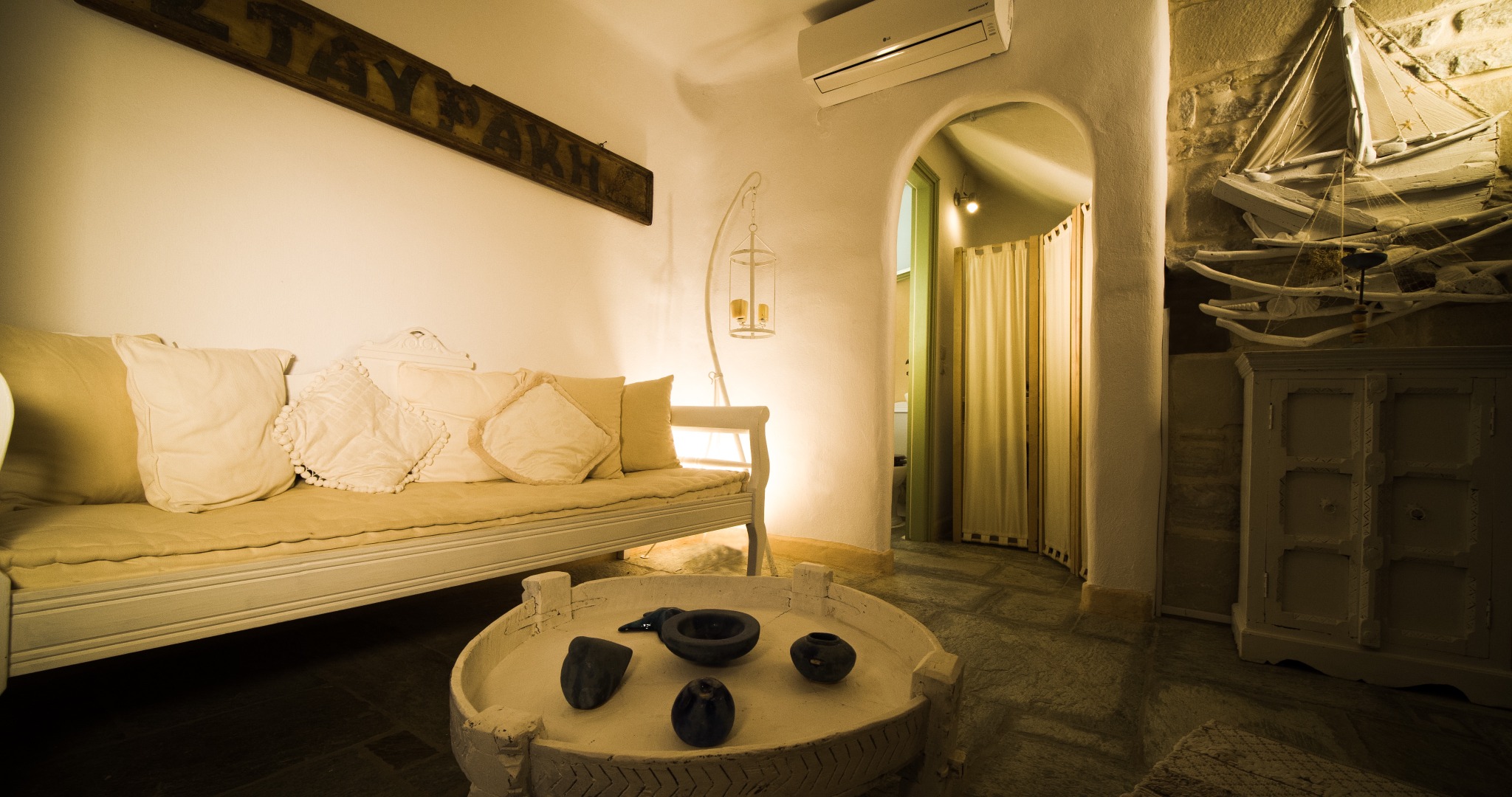 Lithos Private Estate TV room lounge